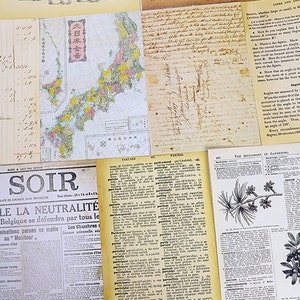 Carta per scrapbooking - Carta decorativa - 8 scelte di tema - 30 fogli - Forniture per scrapbooking - Carta per diario spazzatura - Forniture per diario - Carta BUJO