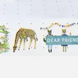 Forest Friends Washi Tape - knutseltape - benodigdheden voor plakboek - albumtape - plakband voor tijdschriften - decoratieve tape - benodigdheden voor het maken van kaarten - plakband