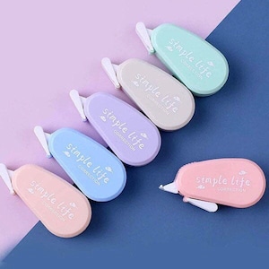 Correction Tape - Kawaii Stationery - Aesthetic - Journal Supplies - Craft Supplies - Stationery Supplies - Writing Supplies - School
