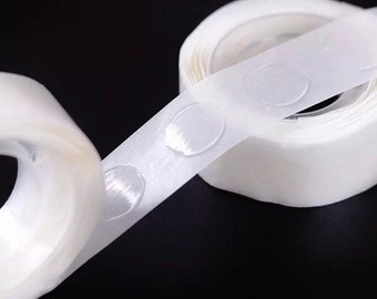 100 Glue Dots - Strong Adhesive Tack - Balloon Glue - Decoration Glue - Scrapbook Supplies - Craft Supplies - Multipurpose Adhesive Dots