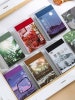 Landscape Sticker Book - Journal Supplies - Aesthetic Stickers - Picture Stickers - Scrapbook Supplies - Decorative Stickers Washi Stickers 