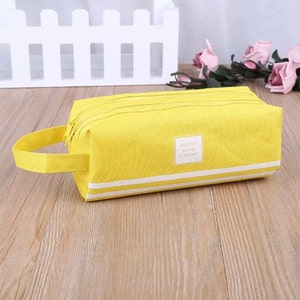 Trousse pastel - Fournitures scolaires - Cadeau de papeterie - Fournitures pour enseignants - Trousse grande capacité - Fournitures de papeterie - Rangement