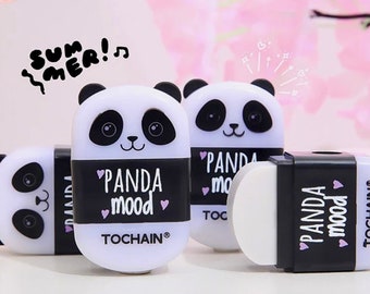 Taille crayons kawaii manivelle panda