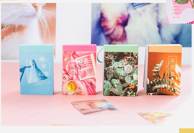 Landscape Sticker Book - 4 Colour Choice - Summer Series -  Scrapbook…