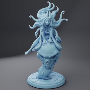 Banshee Mini, Baba Camylla, Twin Goddess Miniatures , Tabletop RPG , DnD , Pathfinder , 3D Printed Miniatures