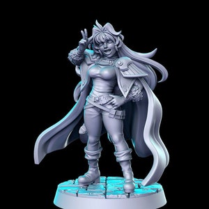 Rina,  Slayer , RN Estudio, Tabletop RPG , DnD , Pathfinder , 3D Printed Miniatures |