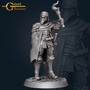 Plague Doctors, Guards, Warriors, , Galaad Miniatures ,  Tabletop RPG , DnD , Pathfinder , 3D Printed Miniatures |