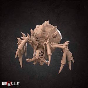 Giant Spiders , Bite the Bullet , Tabletop RPG , DnD , Pathfinder , 3D Printed Miniatures