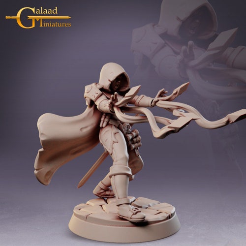 Wizard Galaad Miniatures Tabletop RPG Dnd Pathfinder Etsy