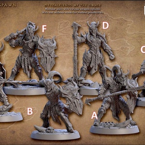 Male and Female Demons , Daemons, Fiends , Artisan Guild , Tabletop RPG , DnD , Pathfinder , 3D Printed Miniatures |