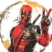 Victory Deadpool SVG: Superhero PNG, PSD Digital File - Etsy