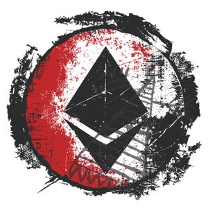 Ethereum Cryptocurrency SVG | PNG, PSD Digital File |Crypto Icon | High-Quality Artwork for Crafts and Projects
