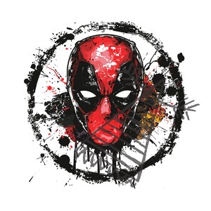 Cool Deadpool SVG Superhero PNG, PSD Digital File High-quality Artwork ...