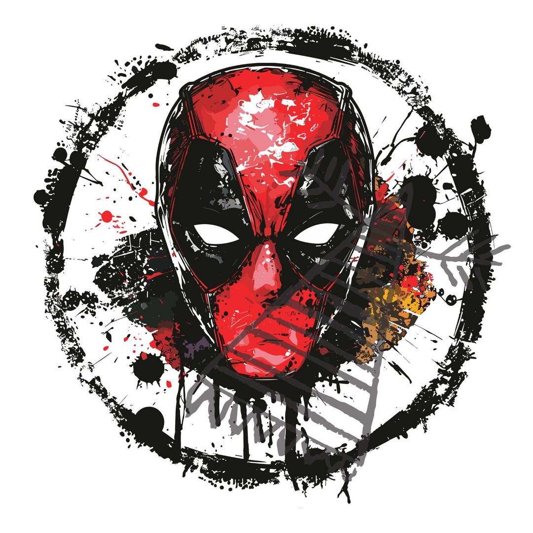 Cool Deadpool SVG | Superhero PNG, PSD Digital File | High-quality ...