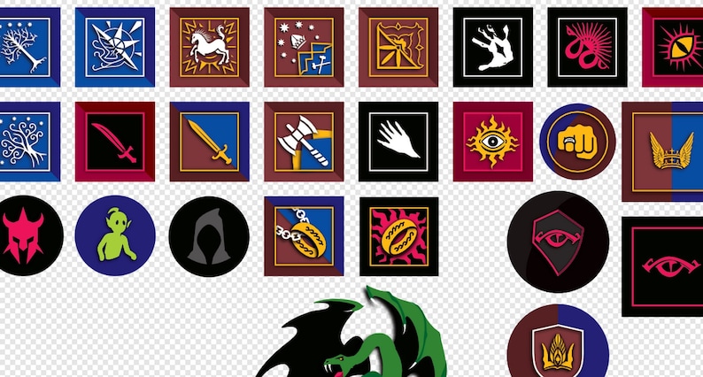 War of the Ring DIY Printable Game Tokens 24 Pcs High Quality SVG ...