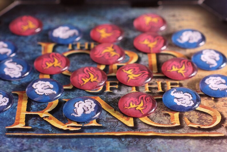War of the Ring Settlement Markers Premium Board Game Upgrades Etsy