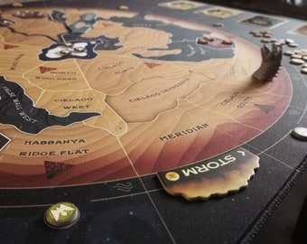 Dune Custom Neoprene Playmat 30% Larger Board Game