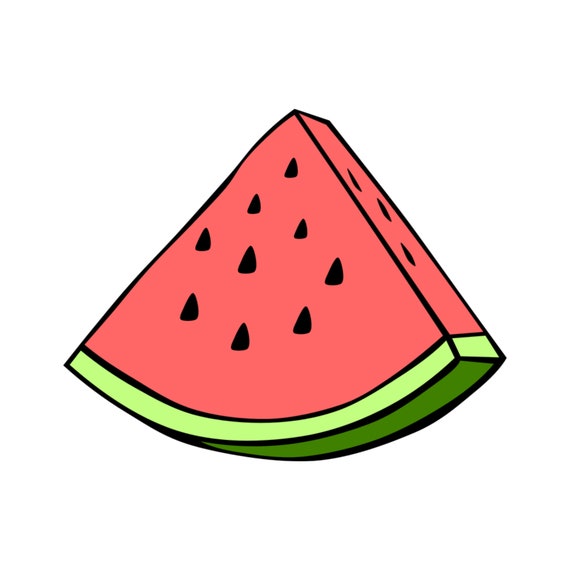 Cartoon Watermelon SVG Clipart Hand Drawn Watermelon Image - Etsy Cartoon Watermelon SVG Clipart Hand Drawn Watermelon Image - Etsy