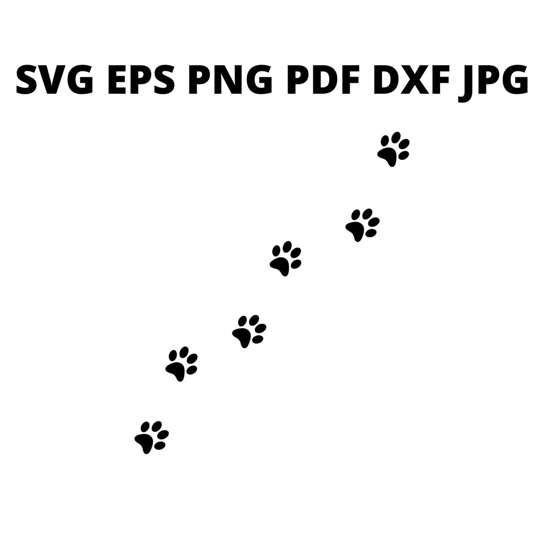 Dog Foot Print SVG Clipart Paws Picture Digital Download Etsy dog-foot-print-svg-clipart-paws-picture-digital-download-etsy