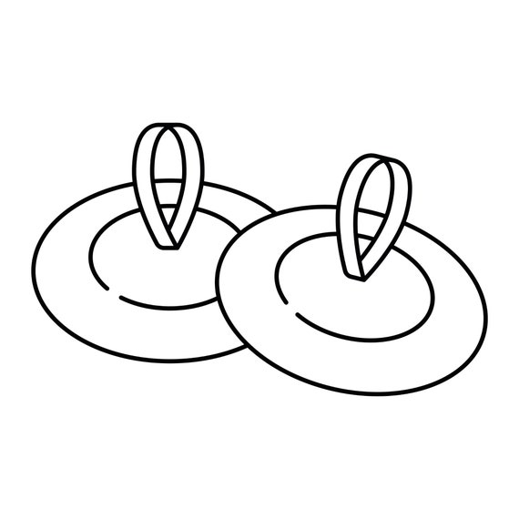 Ancient Greek Instruments Cymbals Clipart