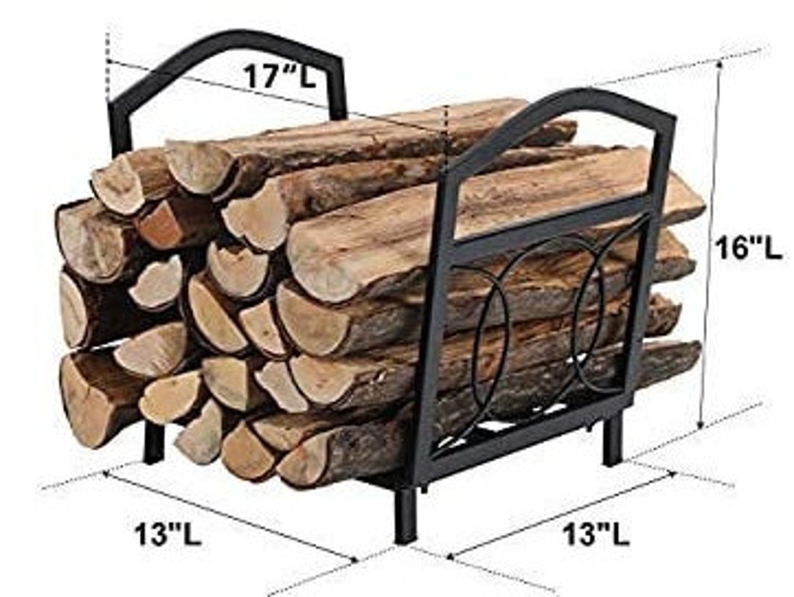 Soporte de almacenamiento de madera de acero de madera de | Etsy