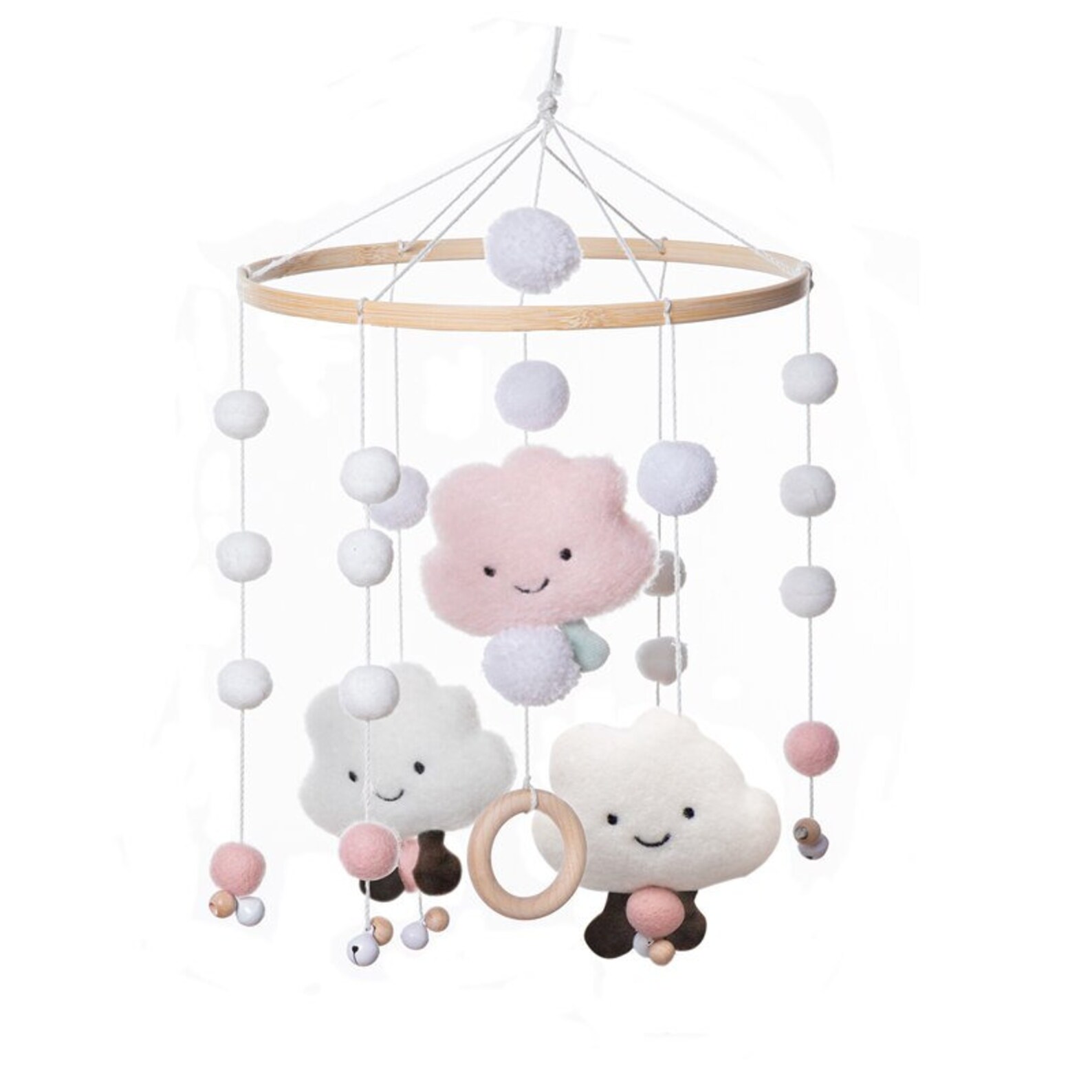 Wooden mobile hanger baby crib mobile holder baby mobile Etsy