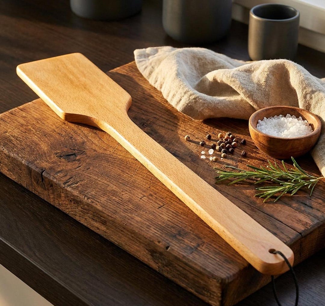 Hardwood Stirring Paddle 18