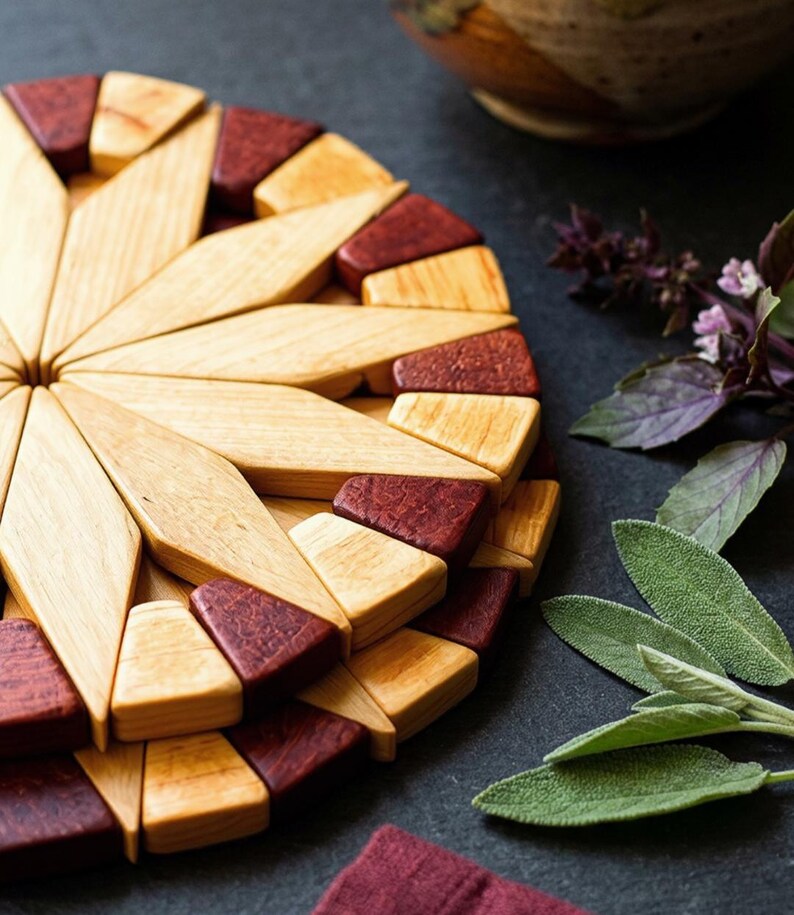 ECOSALL Wooden Trivet - Thumbnail 3
