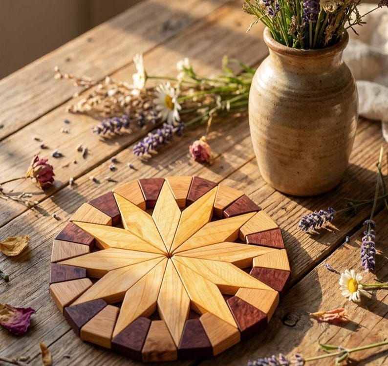 ECOSALL Wooden Trivet