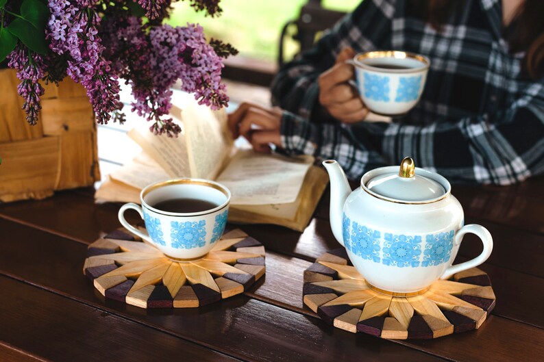 ECOSALL Wooden Trivet - Thumbnail 4