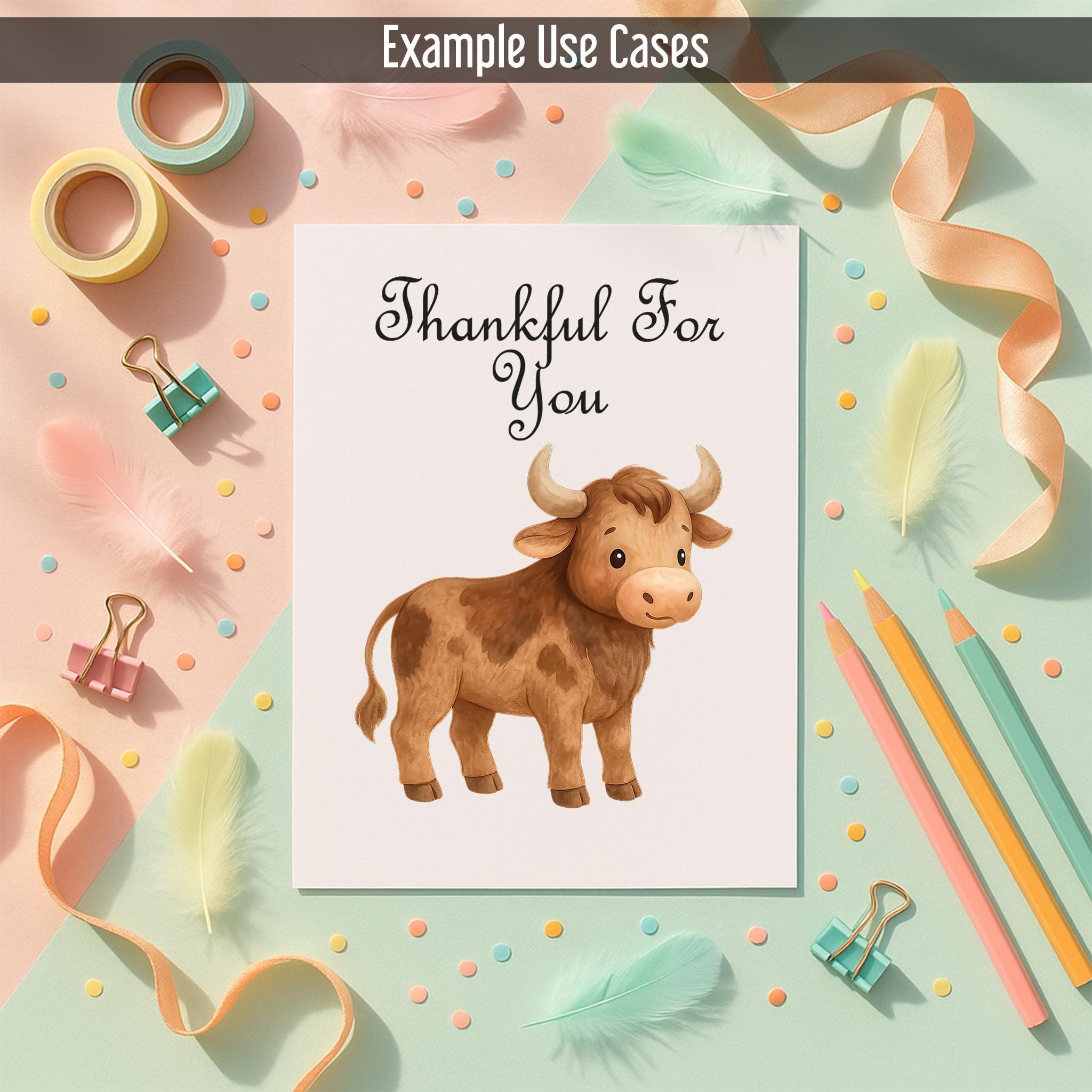 50 Farm Life Watercolor Clipart Pastel Bundle PNG Cute Farm Animals ...