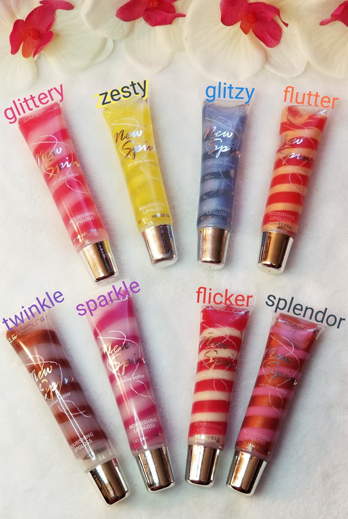 New Spin lipgloss Swirl lip gloss Etsy