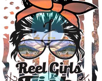 Download Reel Girls Fish Svg Etsy