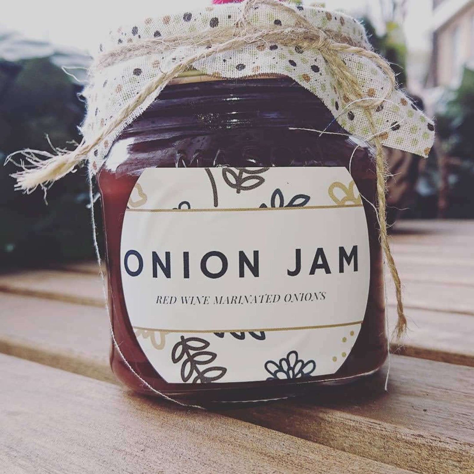 Red Wine Onion Jam Etsy