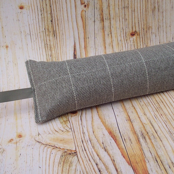 Draught Excluder 1.9kg heavy weight in Next Lawson Dove fabric