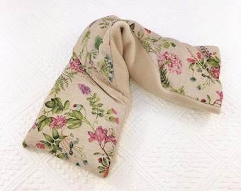 Microwave Wheat Bag  I Secret Garden fabric I heat bag three sizes