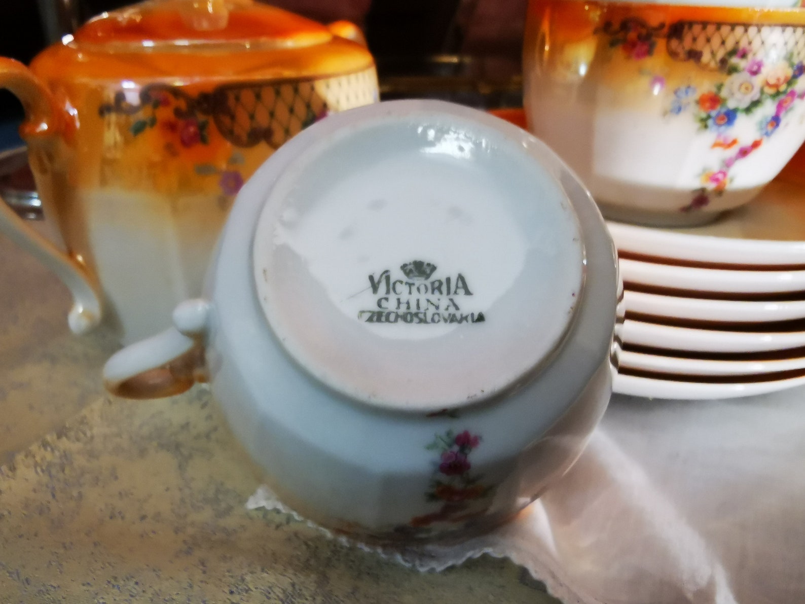 Victoria China Czechoslovakia Etsy