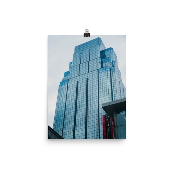 Poster of the Outside of the One Kansas City Place Building Digital ...