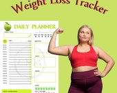 Daily Food Planner: Weight Loss Tracker Printable (PDF)
