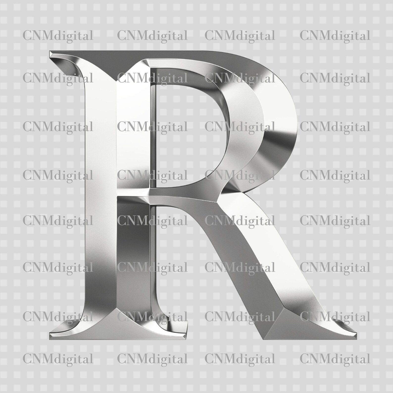 Silver Letters, English Alphabet, Instant Download, Digital File ...