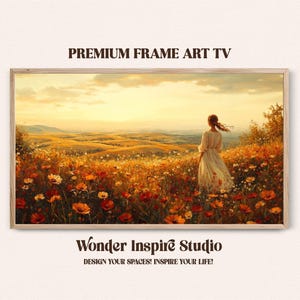 Autumn Landscape Frame TV Art: Cozy Fall Decor (Digital Download)