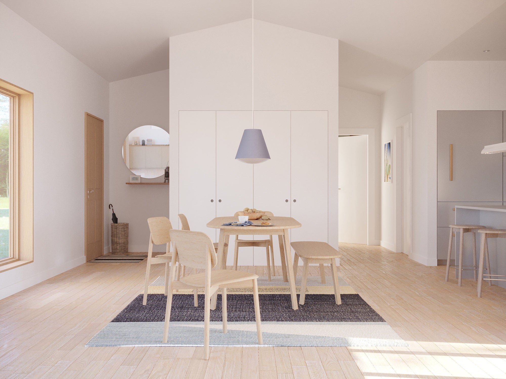 Two Bedroom House Design Floorplan Modern Barn House Style - Etsy Australia