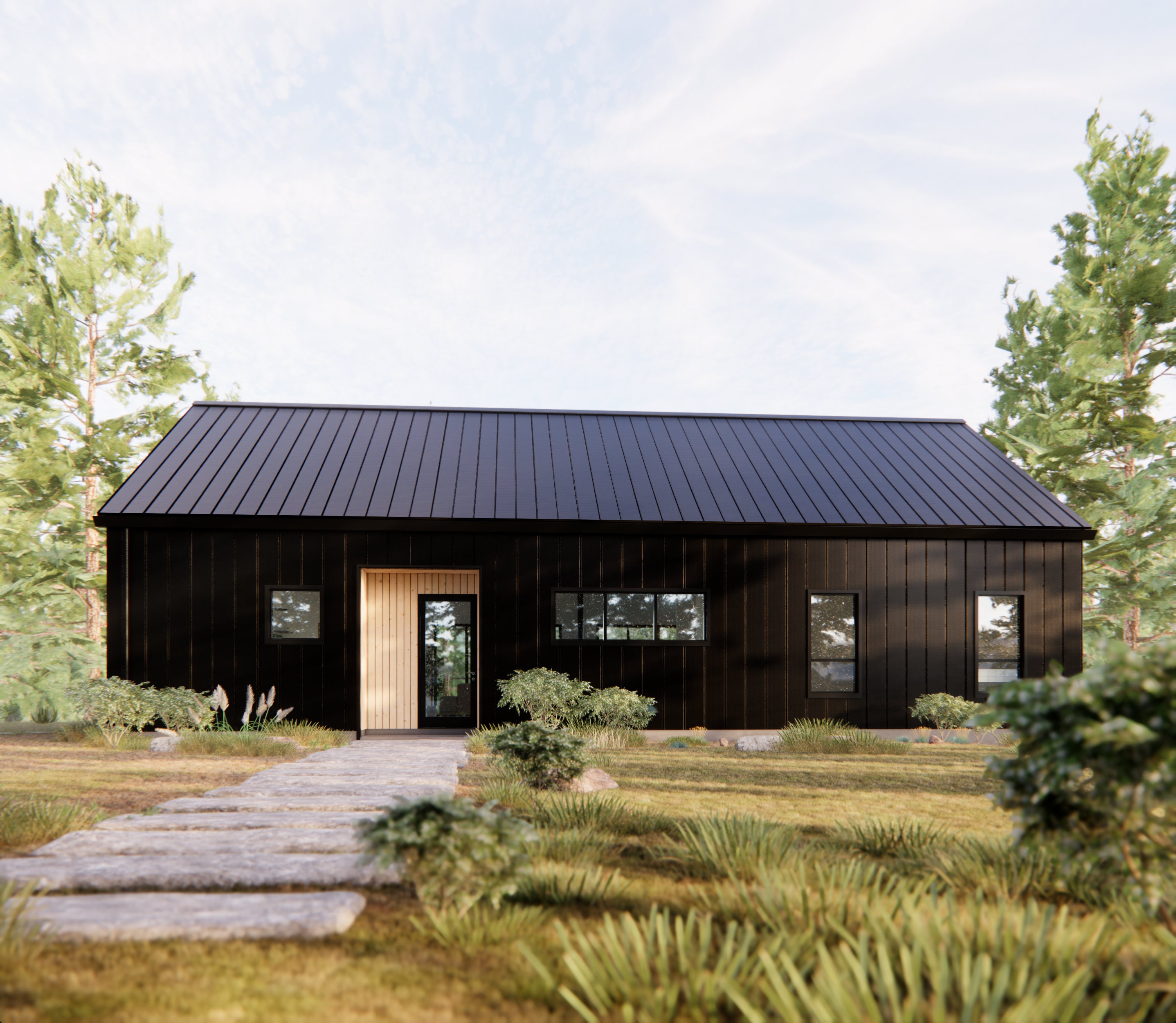 2 Bedroom Modern Large Cabin - Etsy Australia