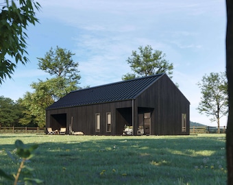 One Bedroom Large Modern Cabin