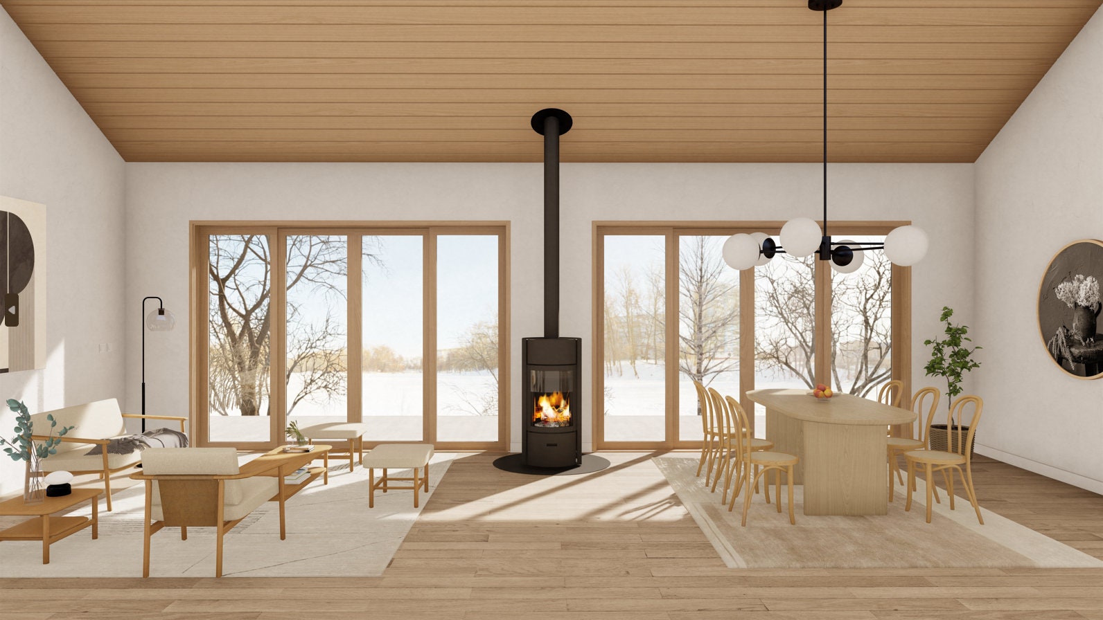 2 Bedroom Modern Large Cabin - Etsy UK