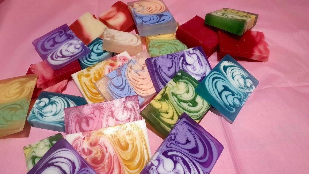 500g Handmade Soap Ends Soap Offcuts Etsy UK