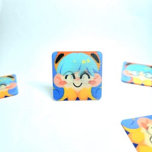 Hatsune Miku Static Lenticular Sticker