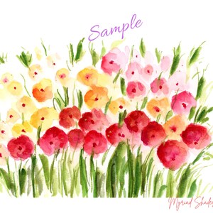 Wild Flowers Printable Nursery Wall Art Set of 3 3 Piece - Etsy