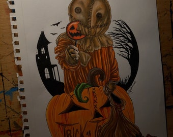 Sam trick or treat