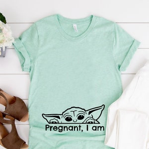 Pregnant I Am, I Am Your Father, Mom Dad Disney, Disney Star Wars, Maternity Disney, Gender Reveal T-Shirt, Pregnancy Announcement Star Wars